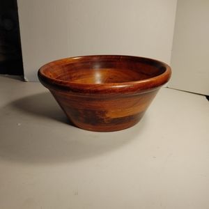 Wooden Bowl Pomerantz Cherry Finish 12×5